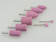 Pink Fused Alumina Mounted Point (PA or Pink Aluminum Oxide)